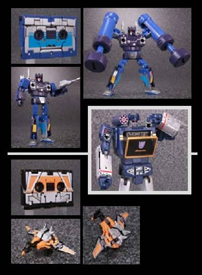 First Looks at Transformers Masterpiece MP 15 Ravage Rumble and MP 16 Frenzy Buzzsaw Set Images